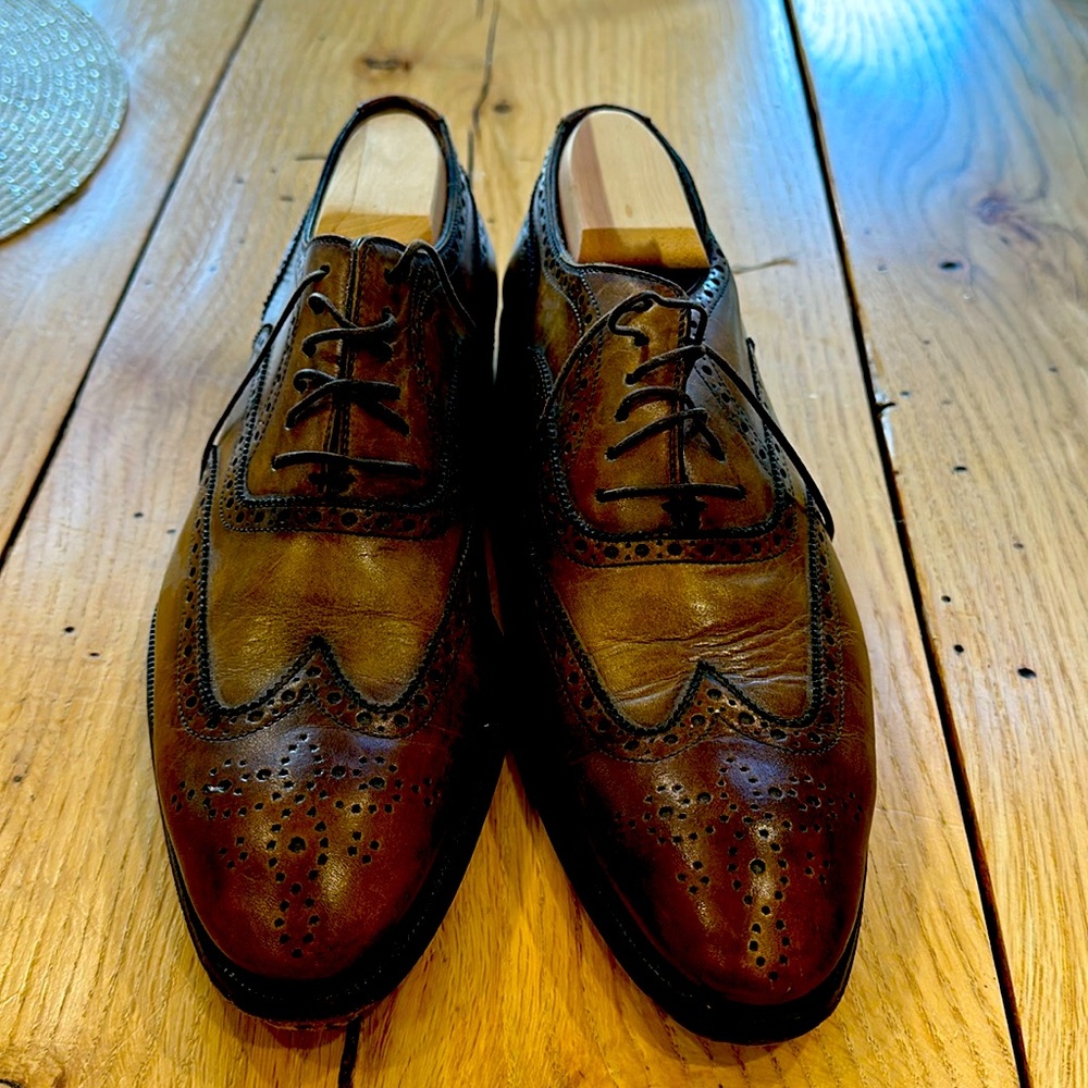 Italian Di Bianco dress shoes. Never worn outdoors